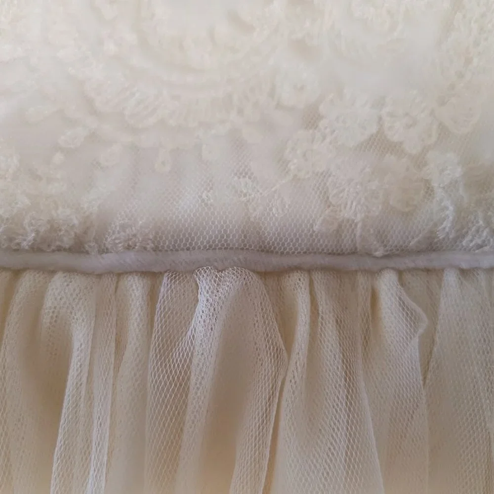 Ralph Lauren Little Girls Formal/Baptism/Christening/Holiday Dress 12M